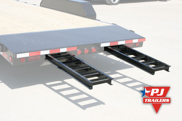 PJ Trailers Rear Slide-in Ramps